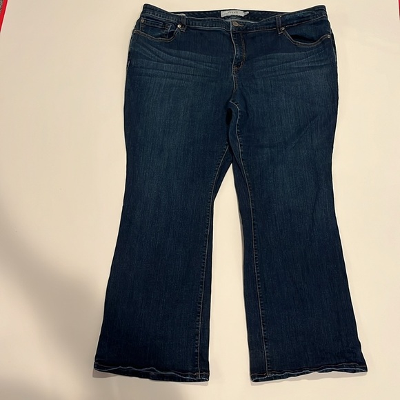 torrid Denim - Torrid relaxed boot jeans woman’s 24R dark wash